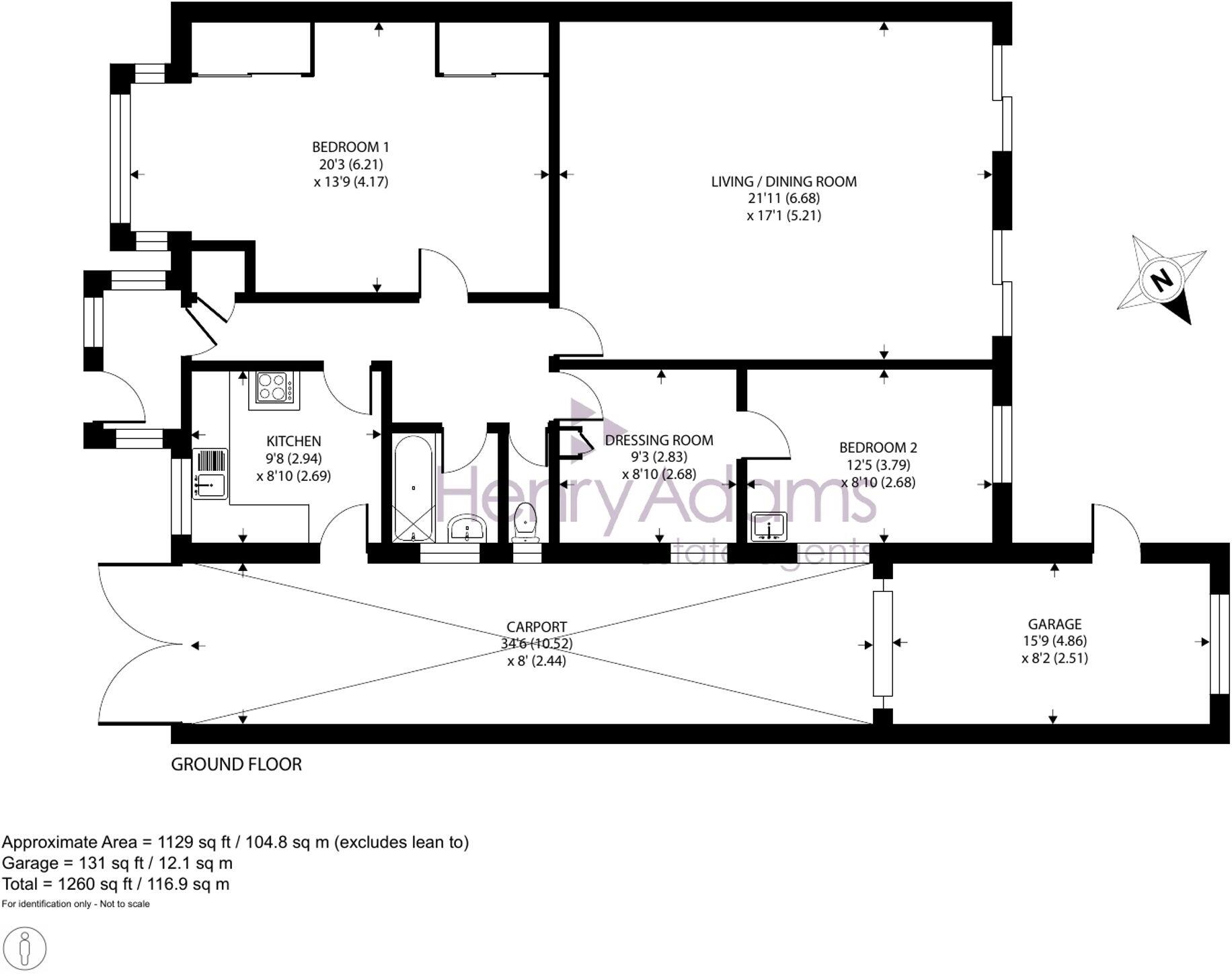 Roundstone Way, Selsey, PO20 floorplan