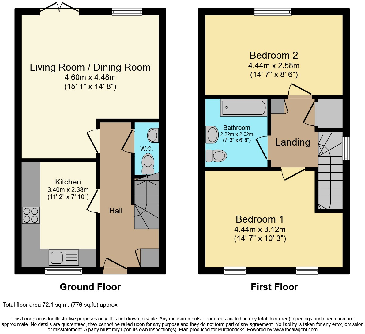Craven Way, Navenby, Lincoln, LN5 floorplan