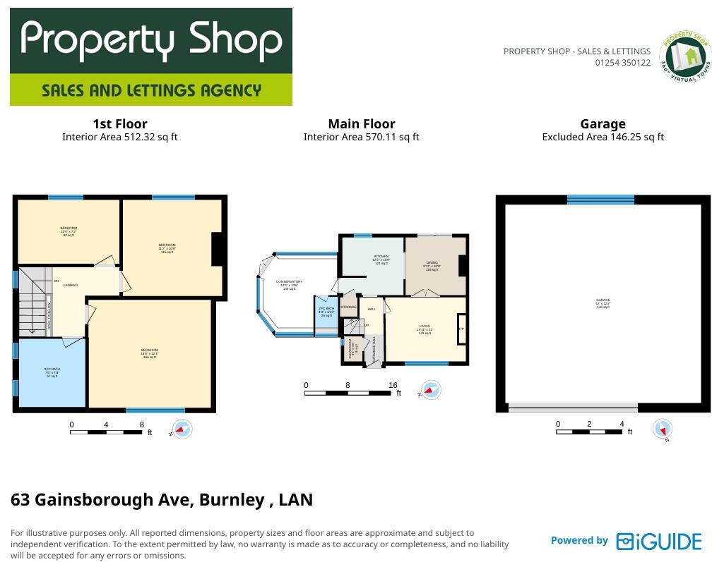 Gainsborough Avenue, Burnley, Lancashire, BB11 floorplan