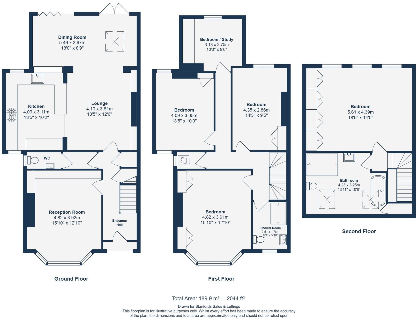 Aylward Road, Forest Hill, SE23 floorplan