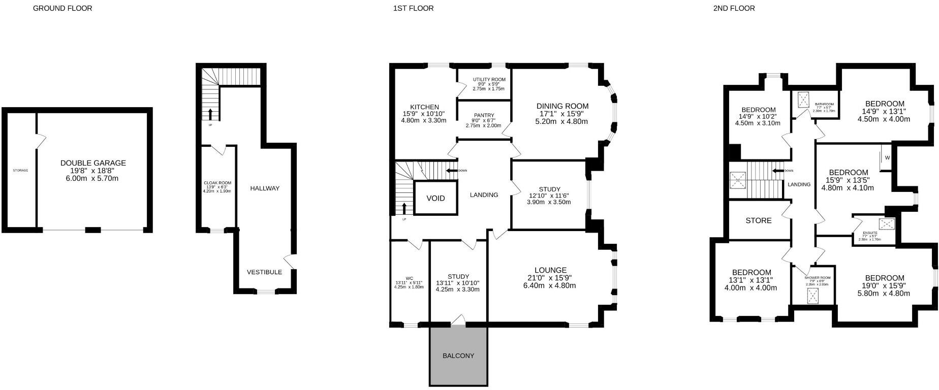 4 Castlebeigh Park, Pitlochry, Perthshire, PH16 floorplan