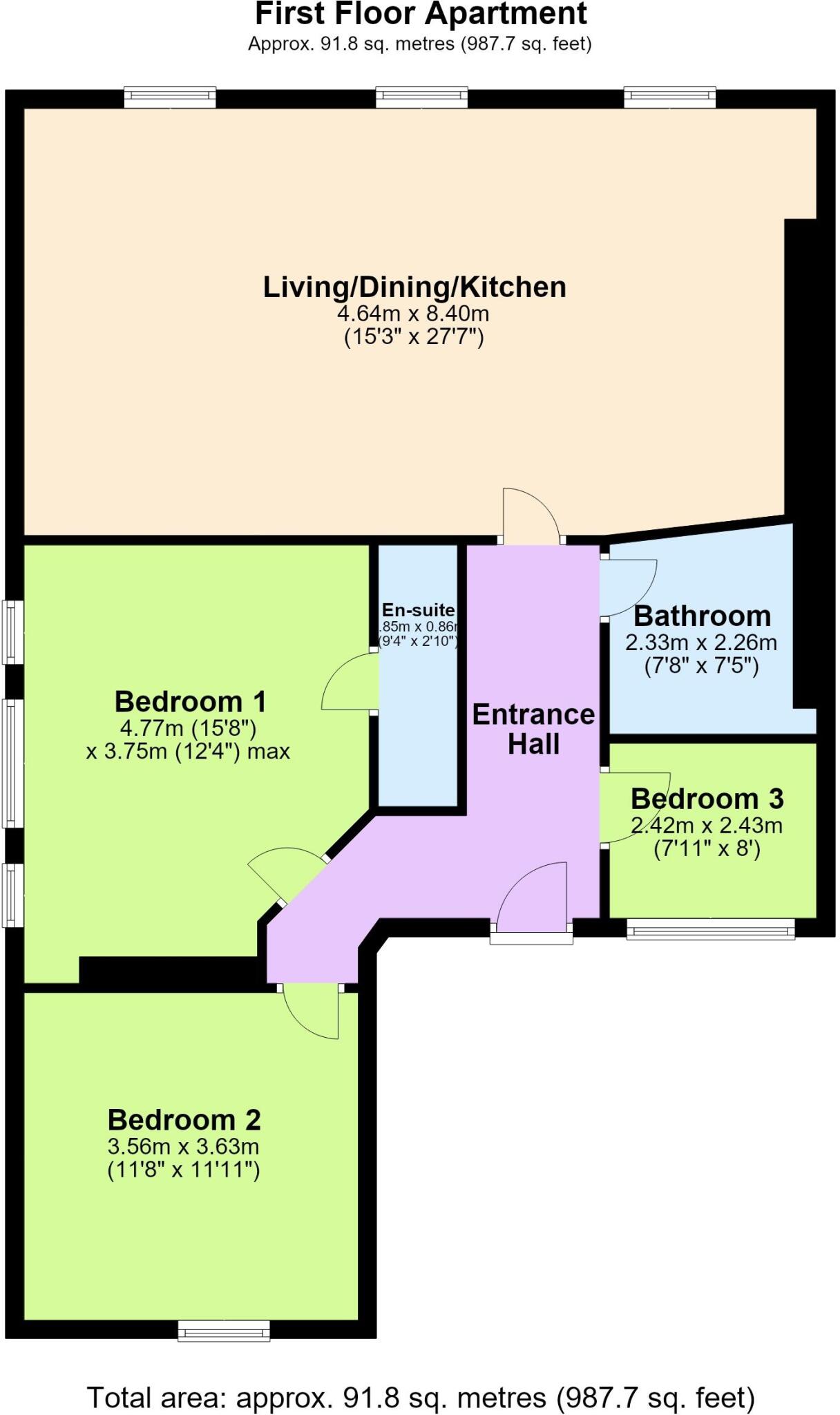 Middlewest House Hall Lane, Kettering, NN15 floorplan