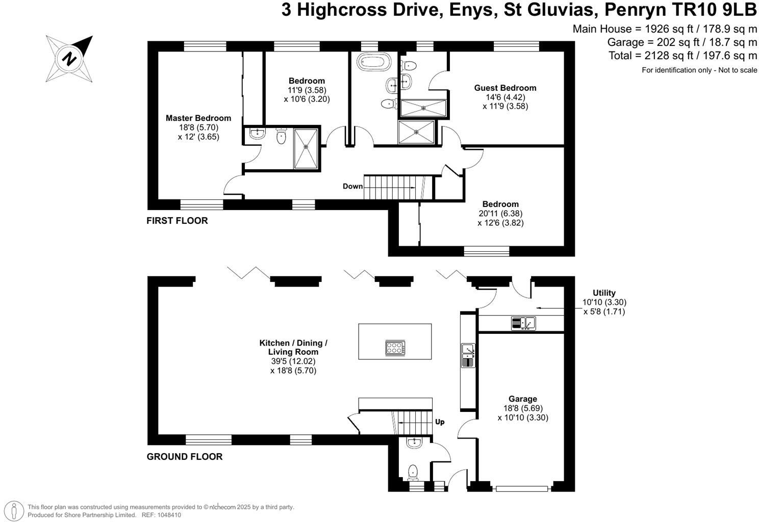 Enys, Penryn floorplan