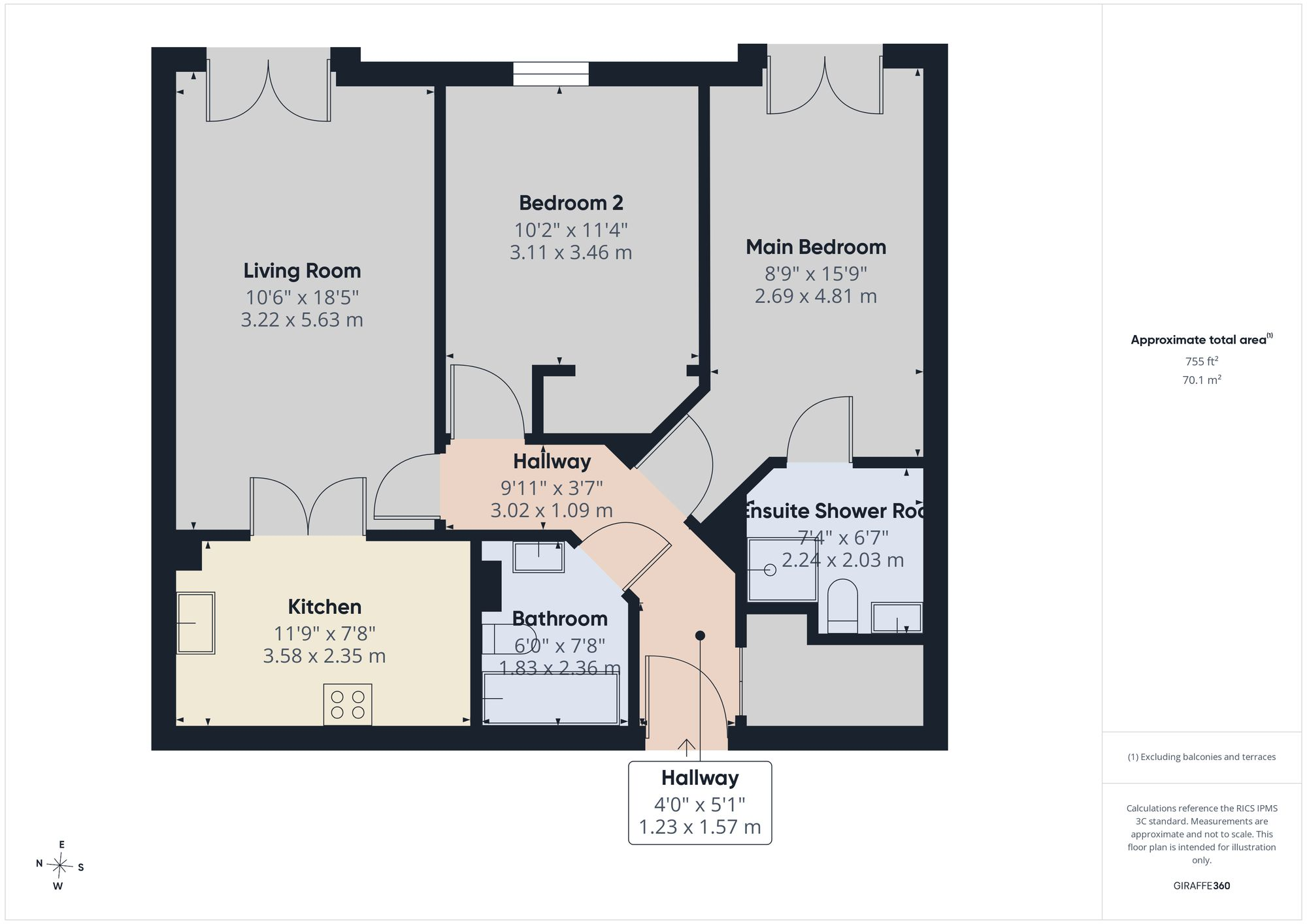 Queen Street, Harbour Ridge, PO1 floorplan