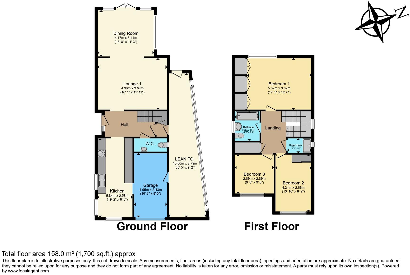 Foxfield Drive, Stanford-le-hope, SS17 floorplan