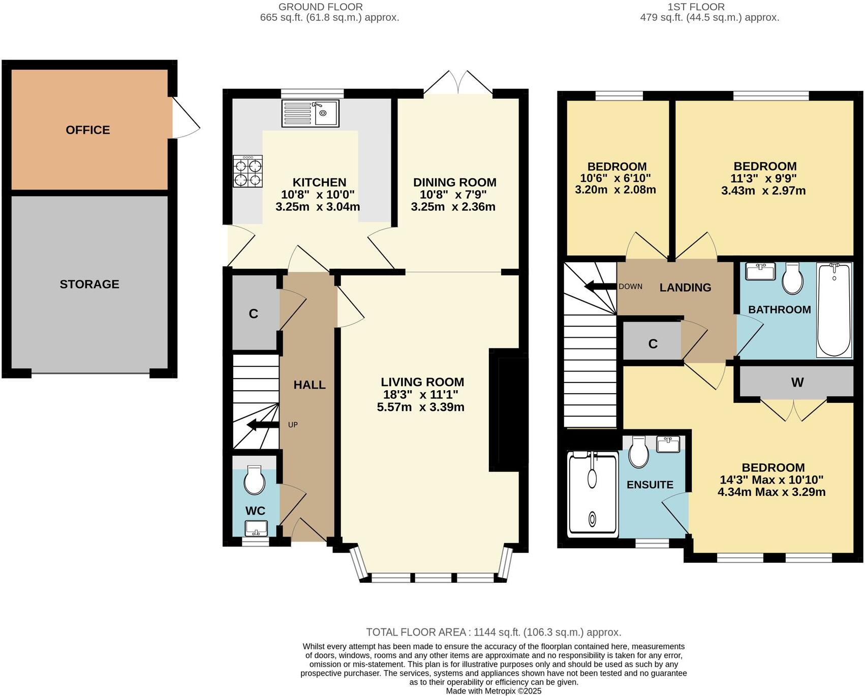 Appleby Drive, Botley, SO32 floorplan