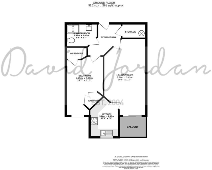Dane Road, Seaford floorplan