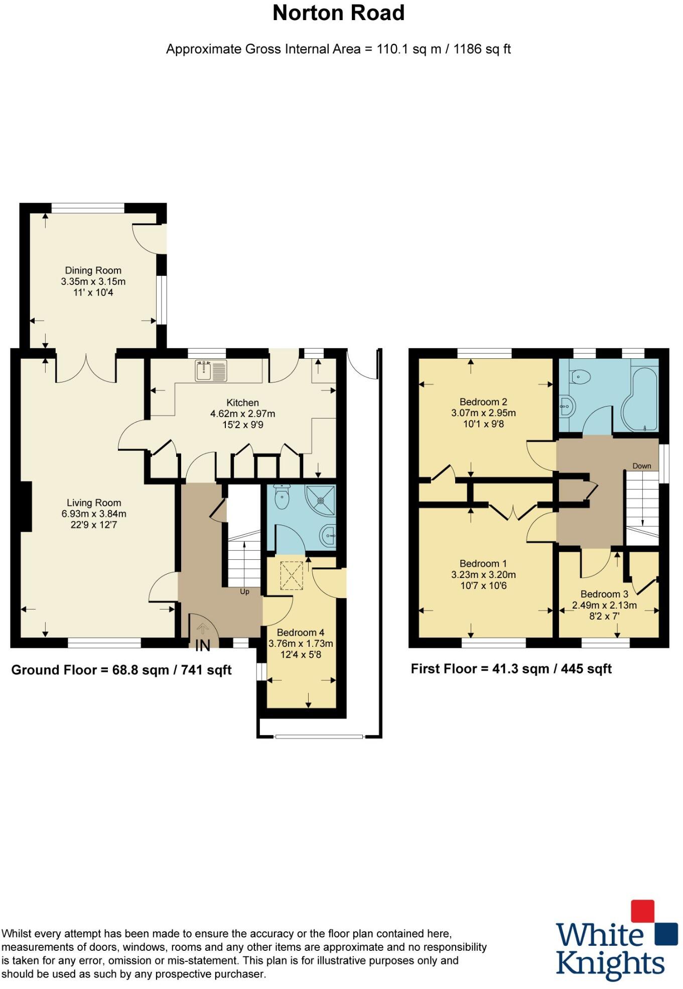 Norton Road, Woodley, Reading, Berkshire, RG5 4AJ floorplan