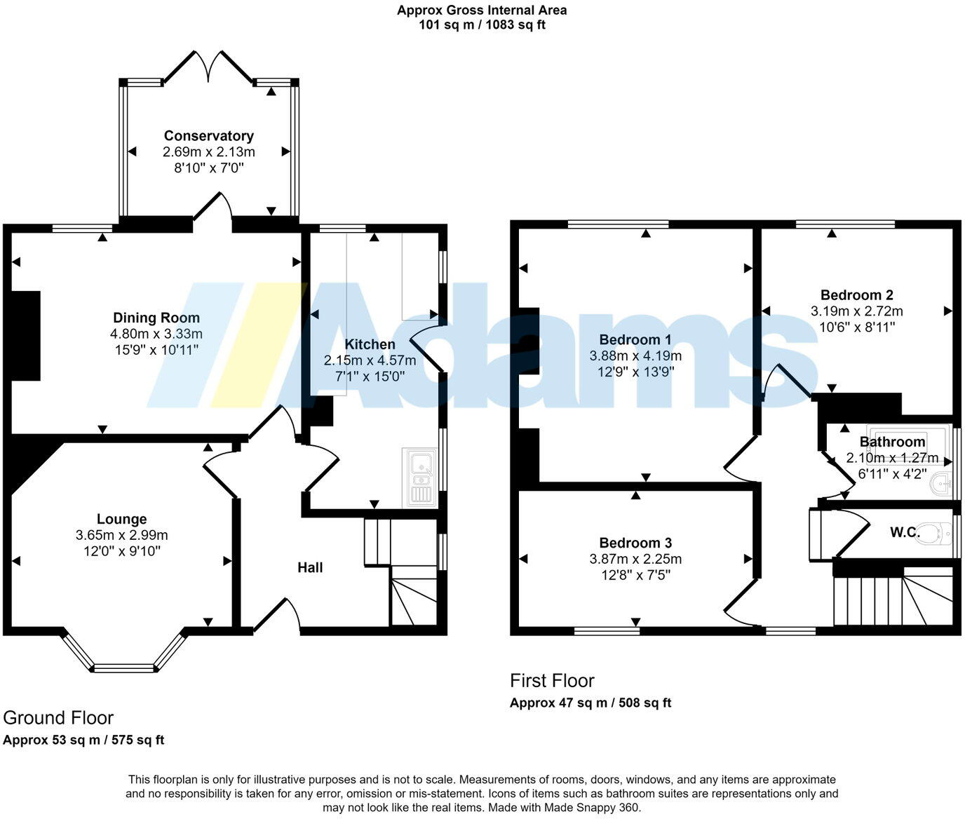 Sycamore Avenue, Widnes floorplan