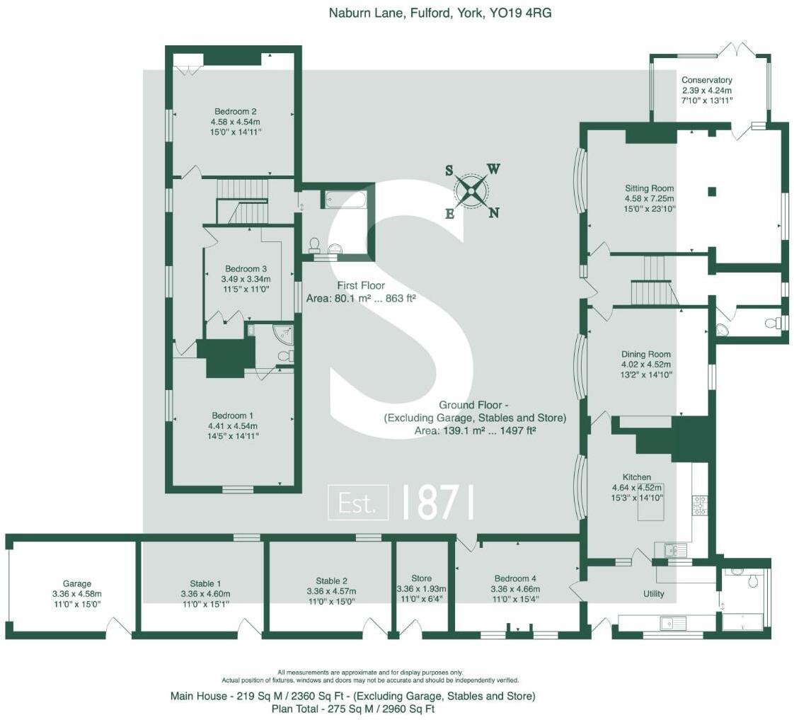 Naburn Lane, Fulford, York floorplan