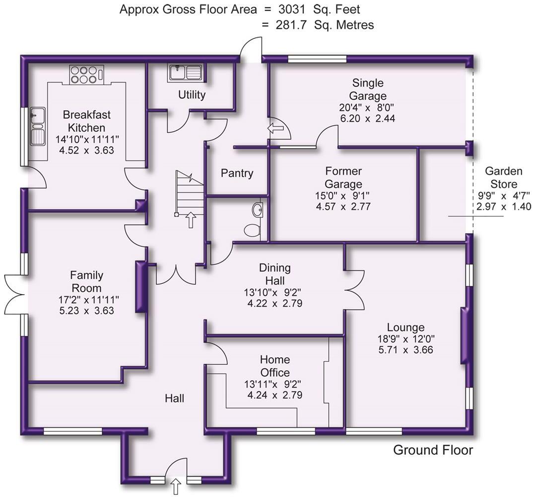 Dobb Hedge Close, Hale Barns, Altrincham floorplan
