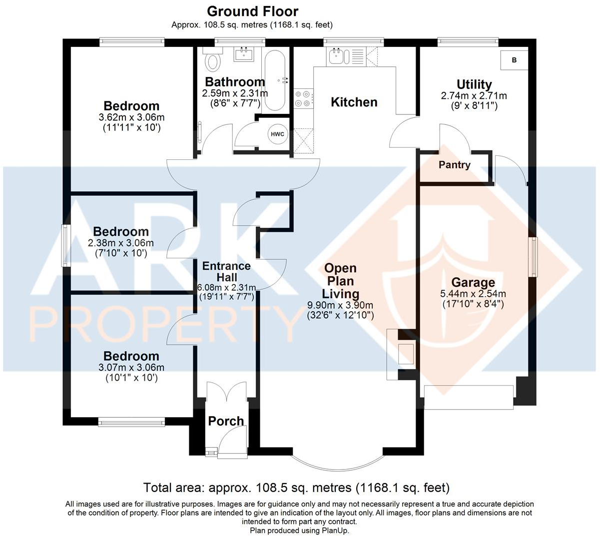 Roman Bank, Holbeach floorplan
