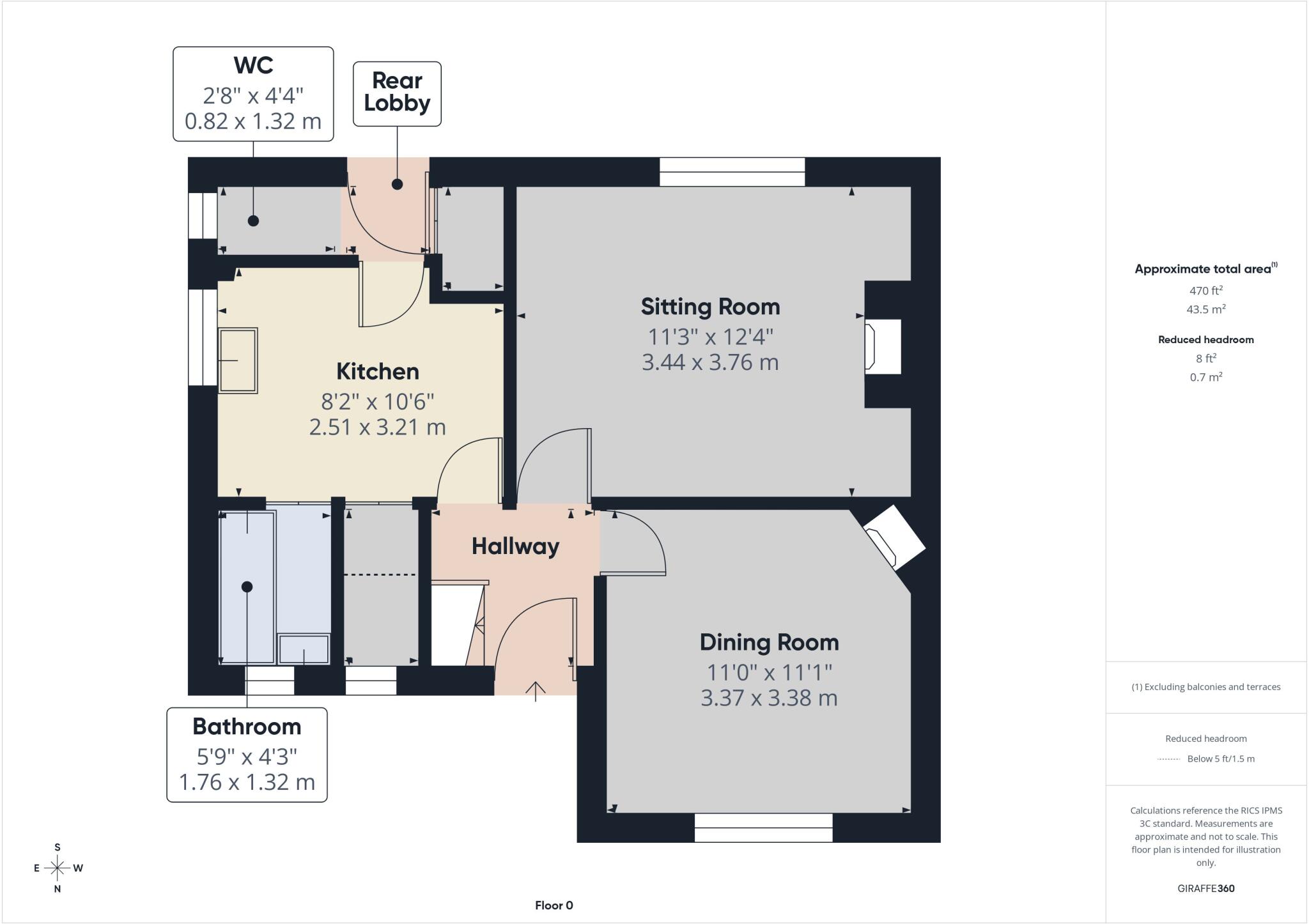 North Chew Terrace, Chew Magna, Bristol, Somerset, BS40 floorplan