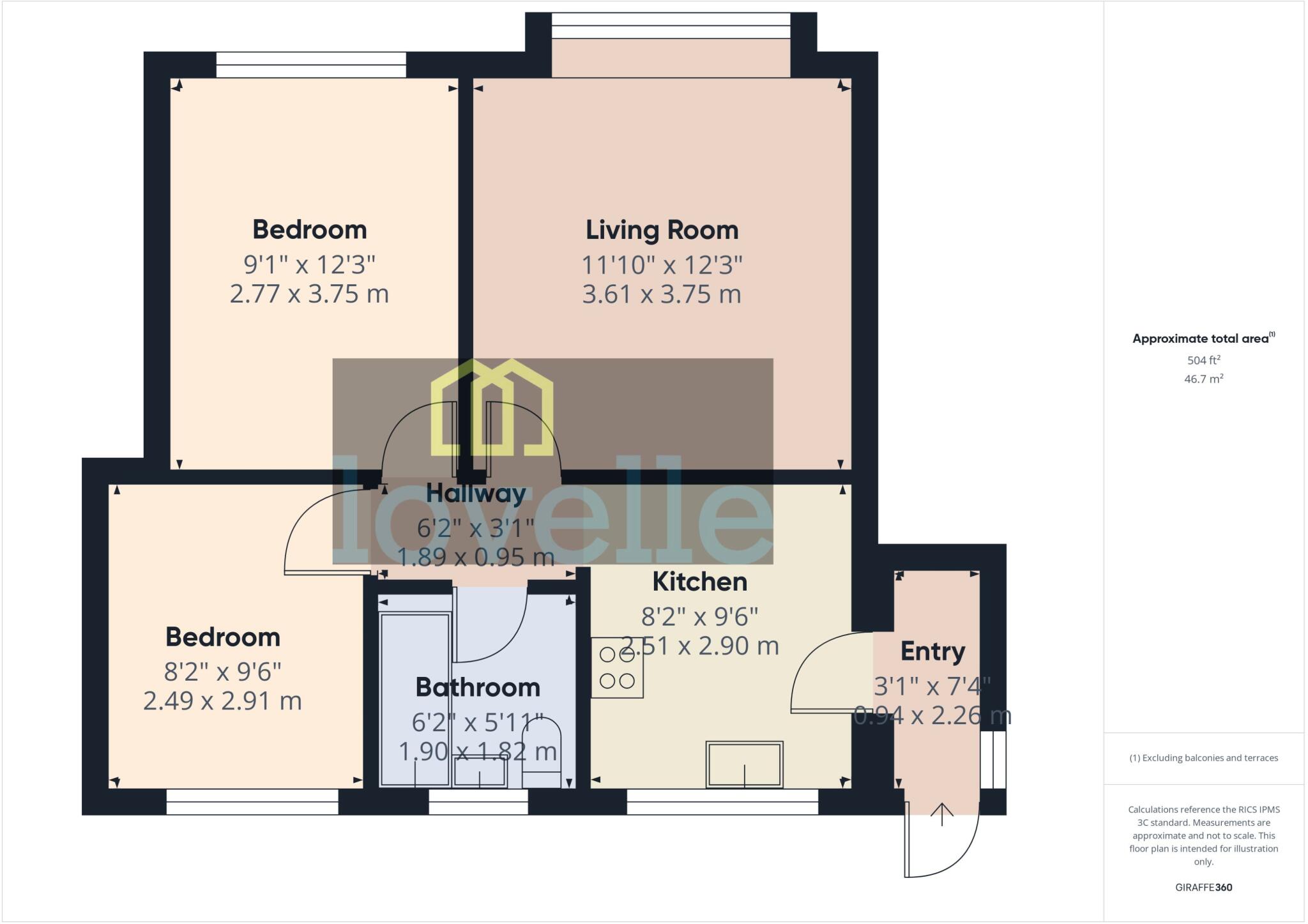 Barton Court, Mablethorpe, LN12 floorplan