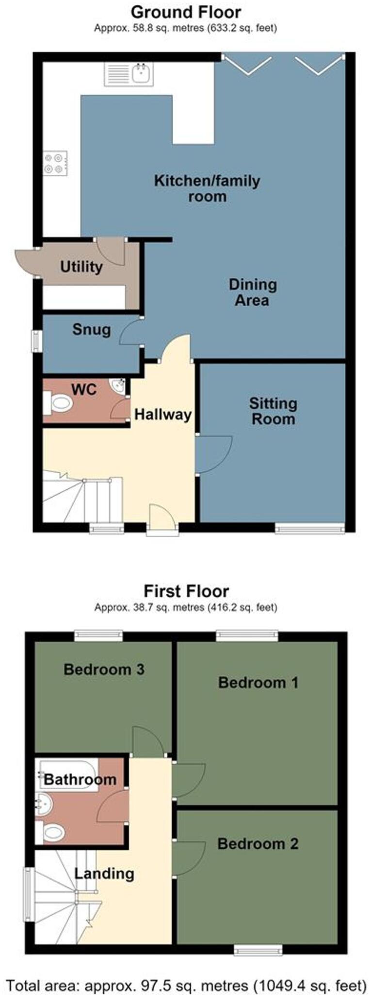 Penybryn, Cimla, SA11 floorplan