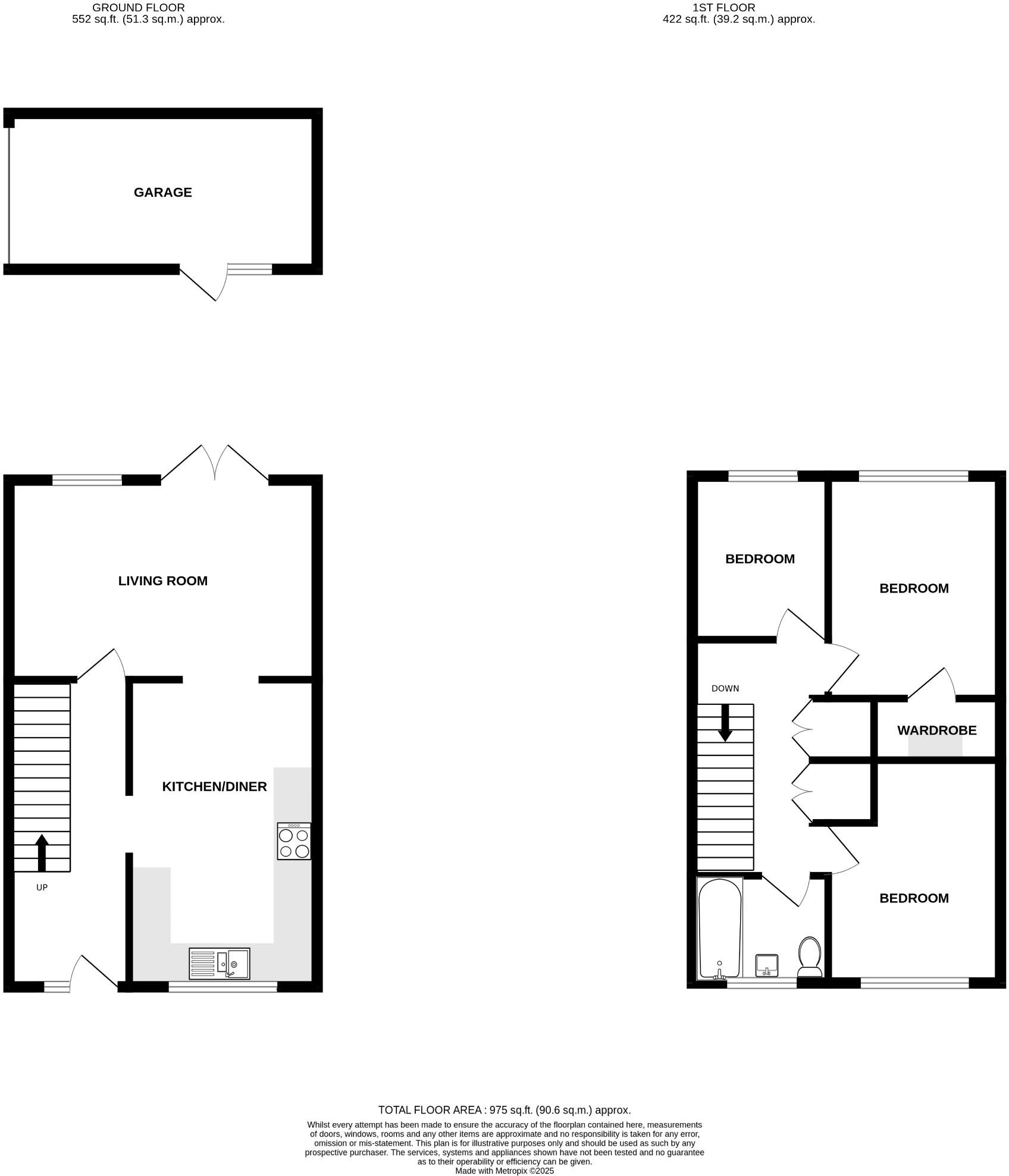 The Links, Whitehill, Hampshire, GU35 floorplan