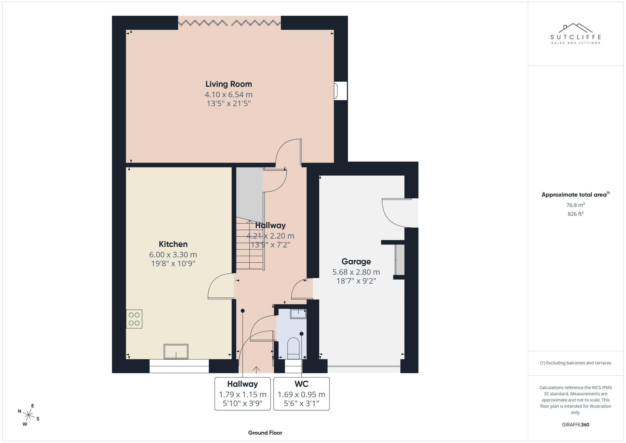 Lancaster New Road, Cabus, PR3 floorplan