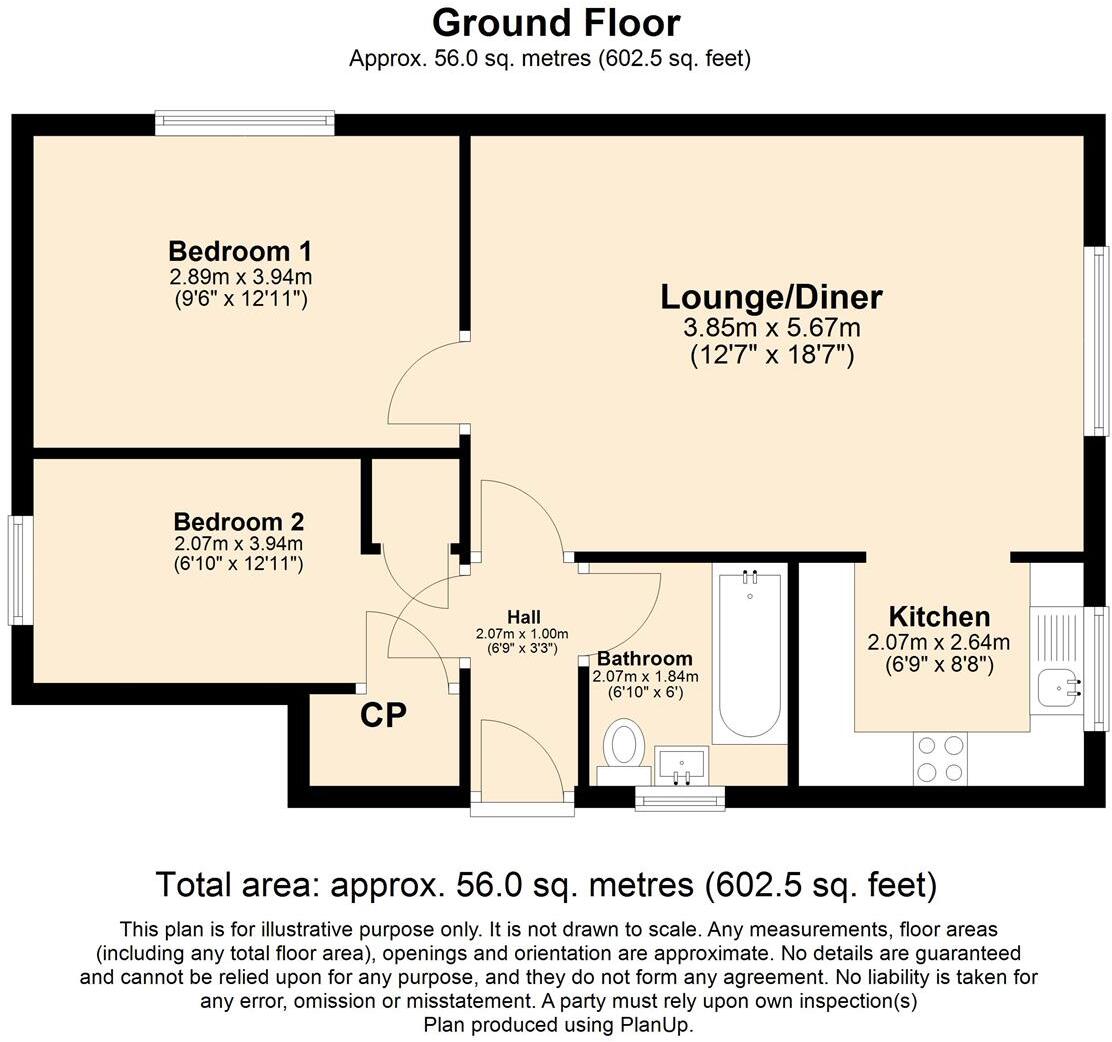 Chapel Street, Bishops Itchington, Southam floorplan