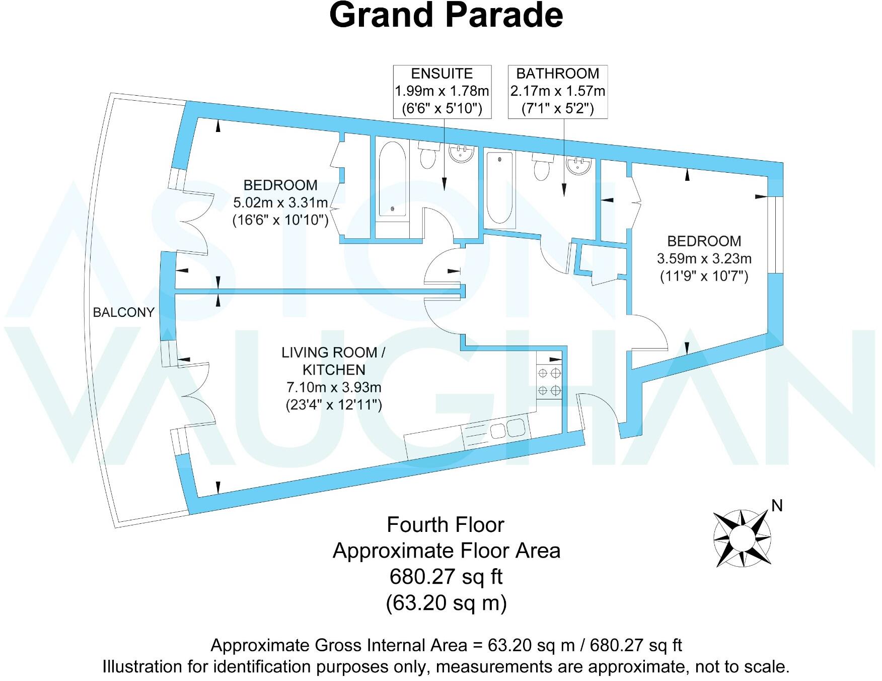 Grand Parade, Brighton floorplan