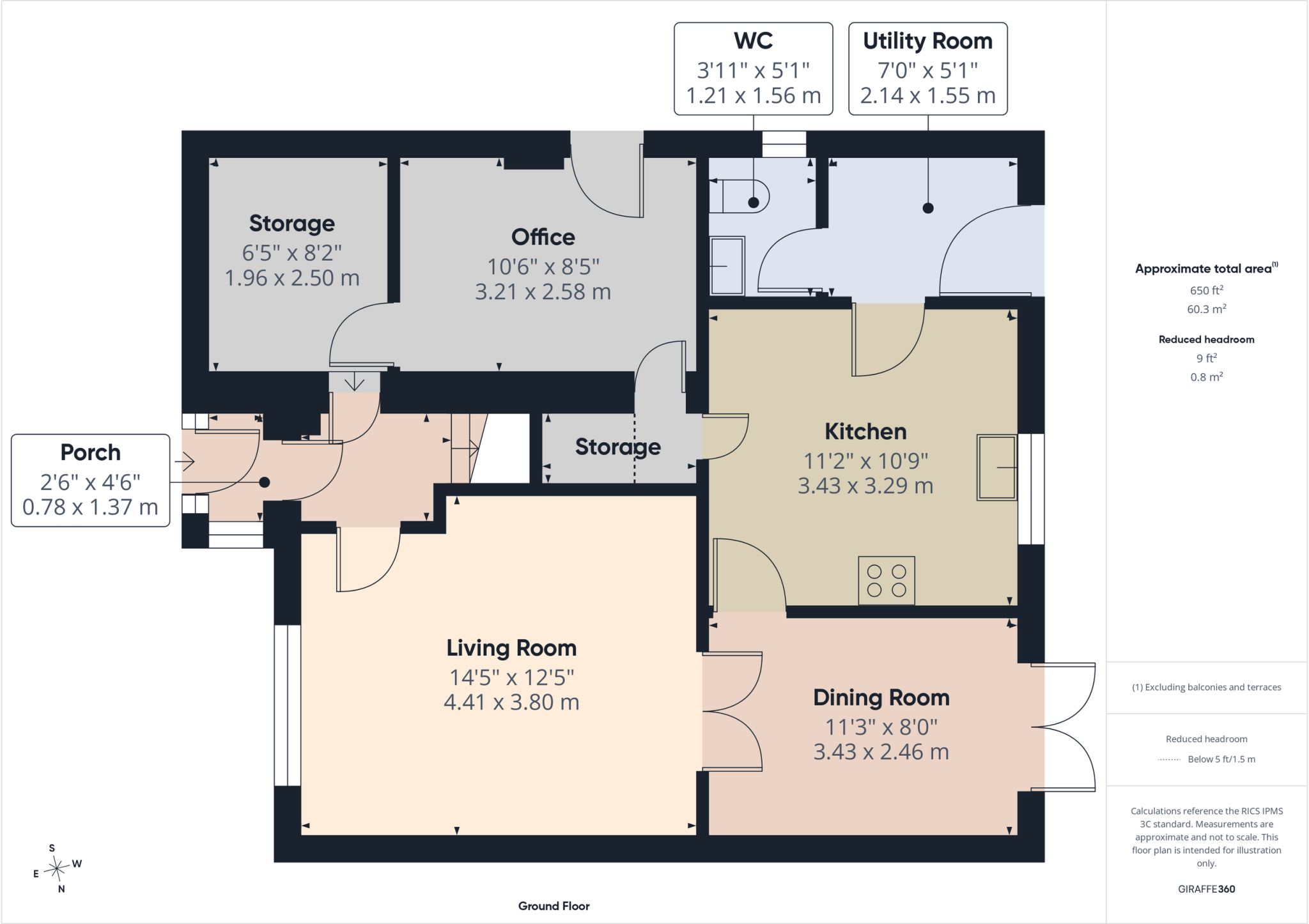 Mill Hill, Boulton Moor, floorplan