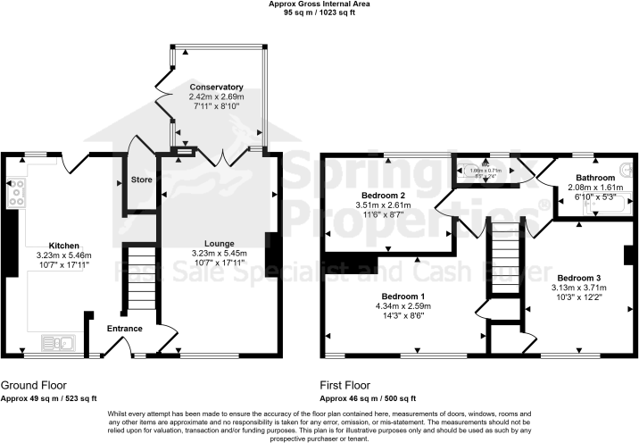 Shearman Avenue, Rotherham, South Yorkshire floorplan