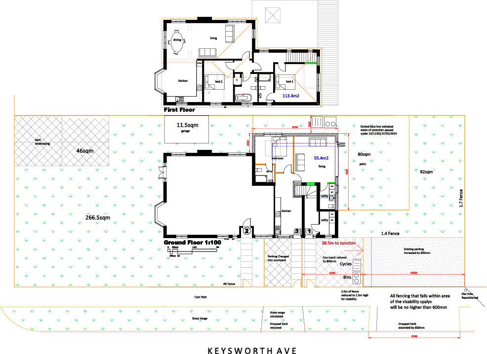 Seaward Avenue, Barton on Sea, New Milton, Hampshire, BH25 floorplan