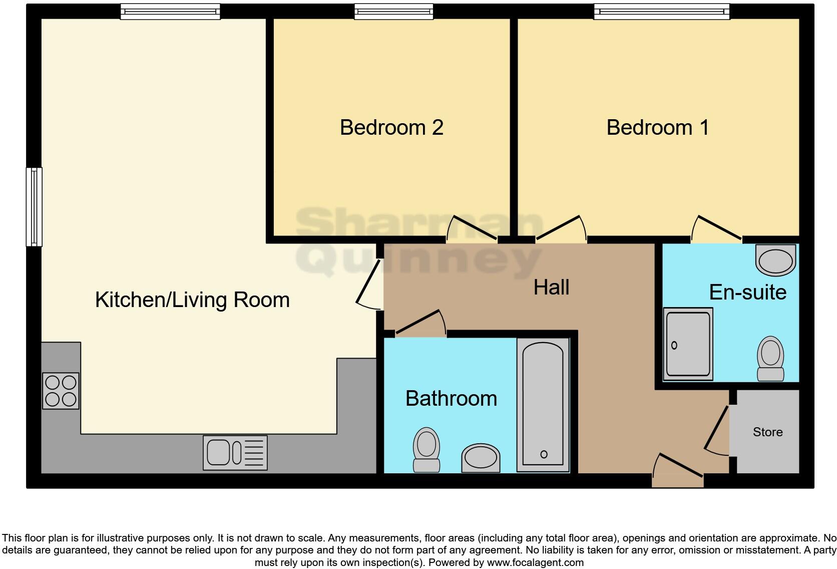 11 Horrell Court, Peterborough  floorplan