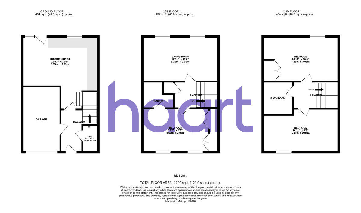 Marsh Farm Lane, Swindon floorplan