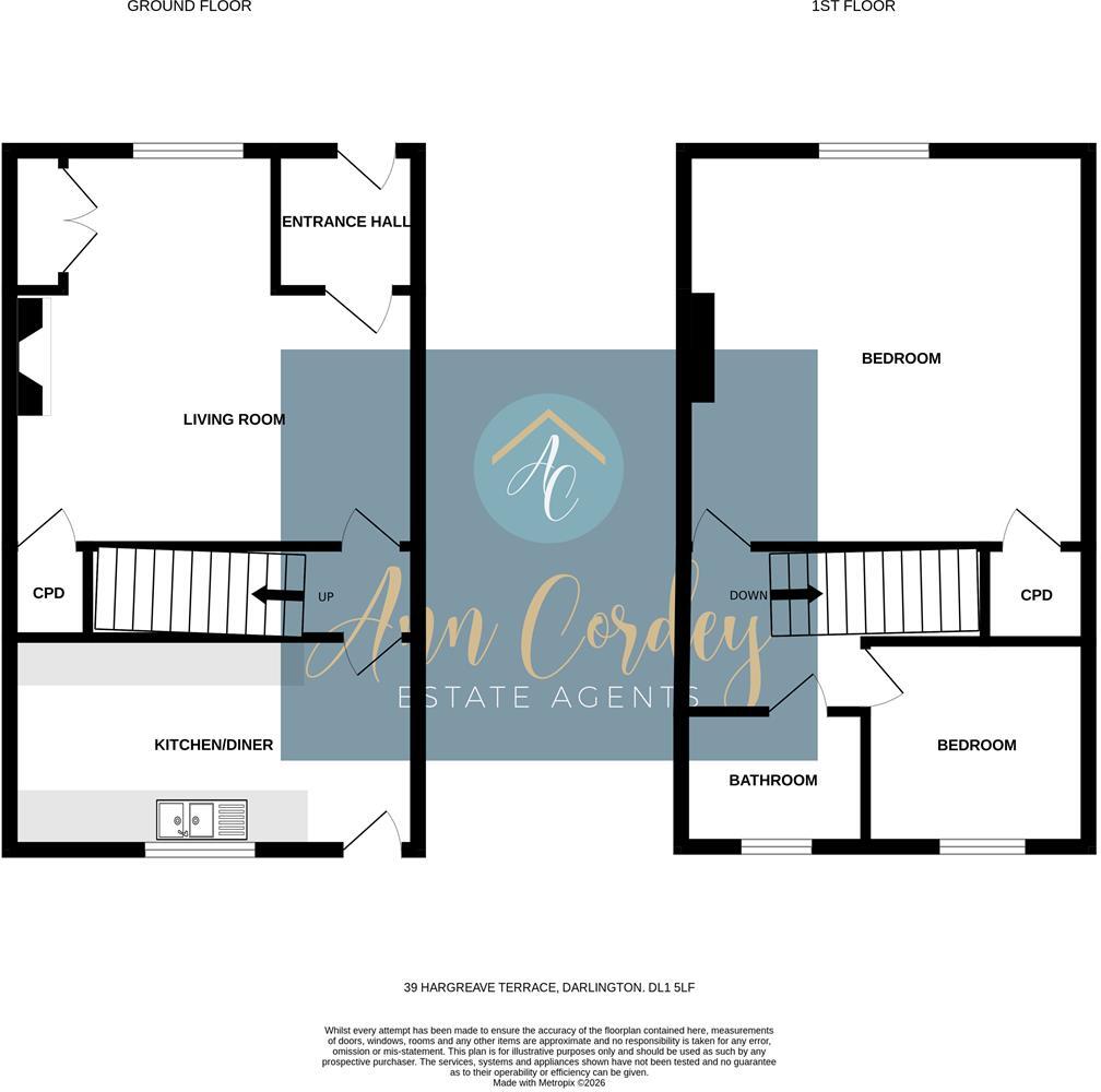 Hargreave Terrace, Darlington floorplan