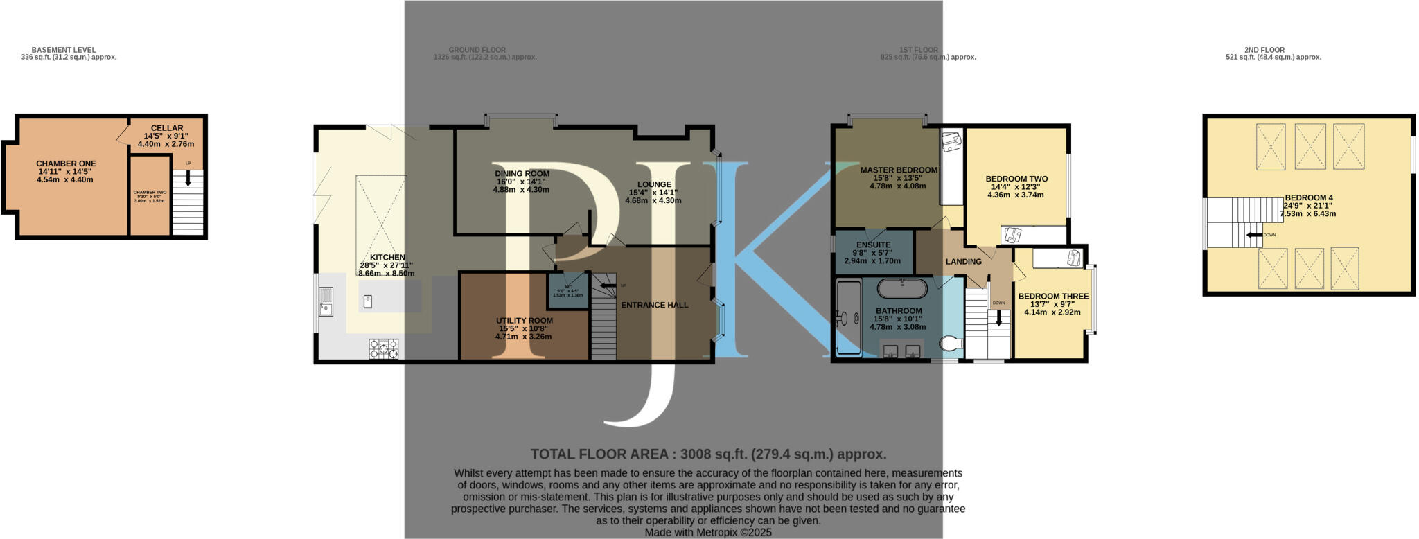 Oakfield Road, Didsbury Village, M20 floorplan