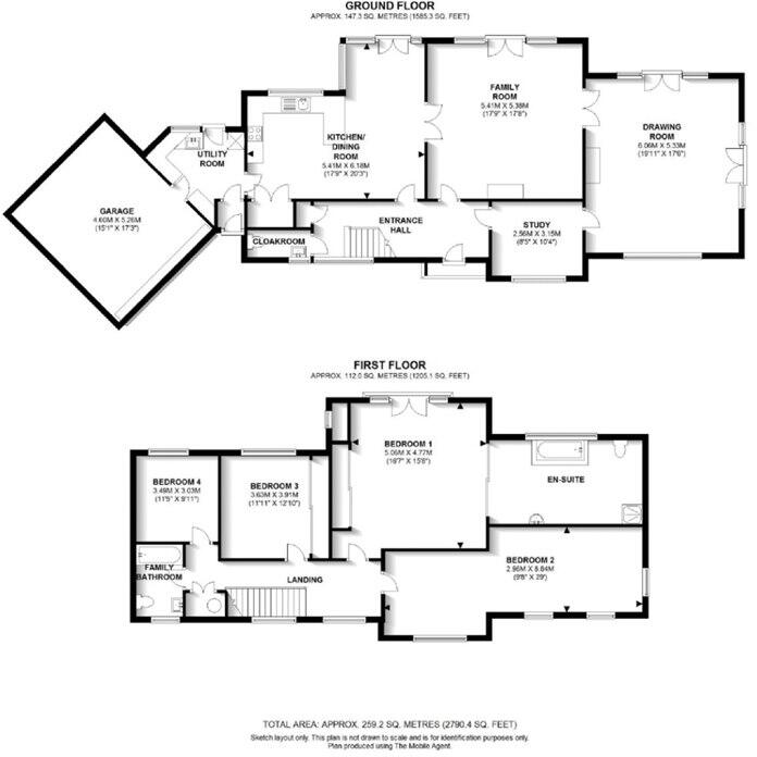 The Uplands, Harpenden, AL5 floorplan