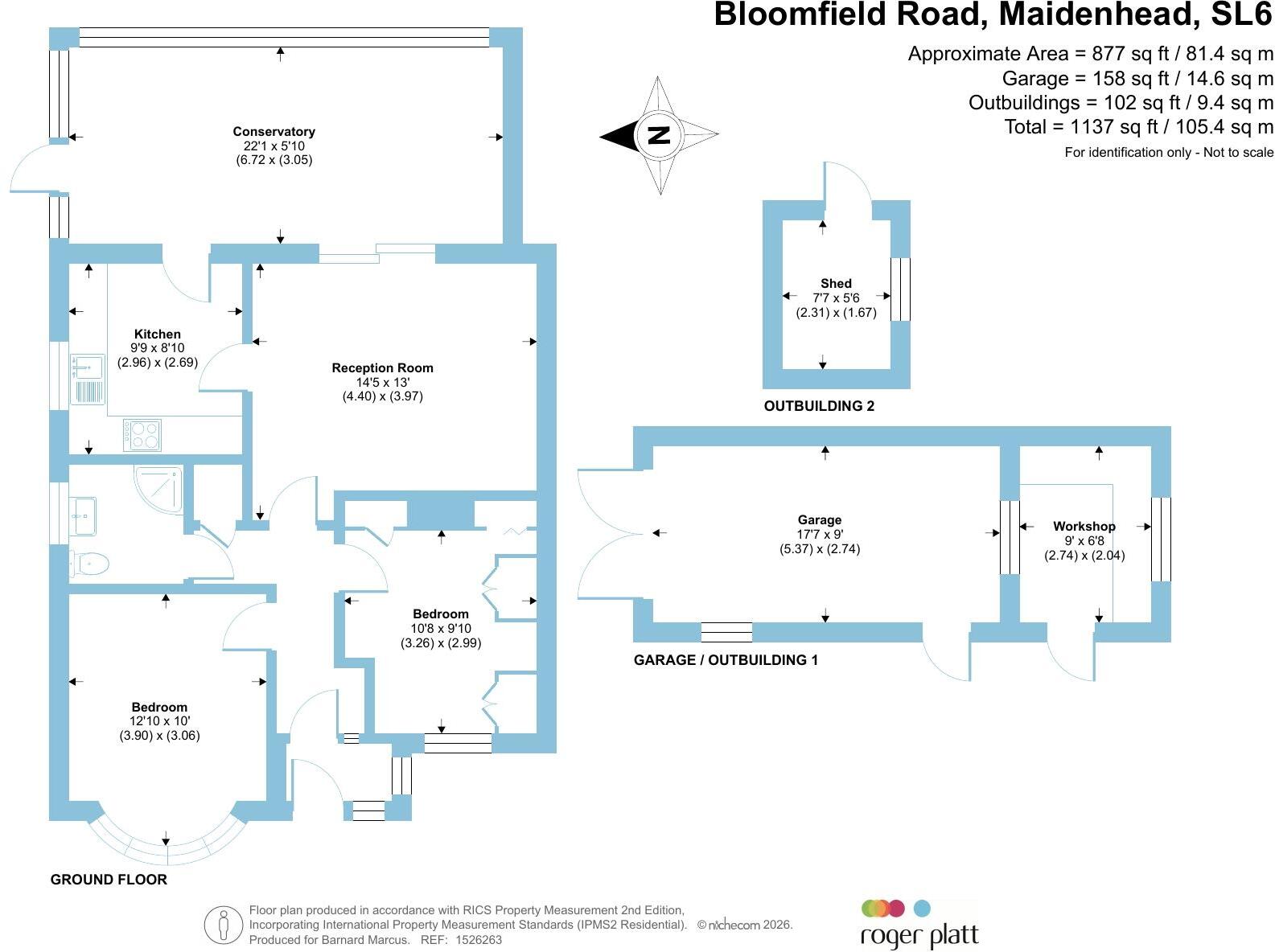 Bloomfield Road, Maidenhead floorplan