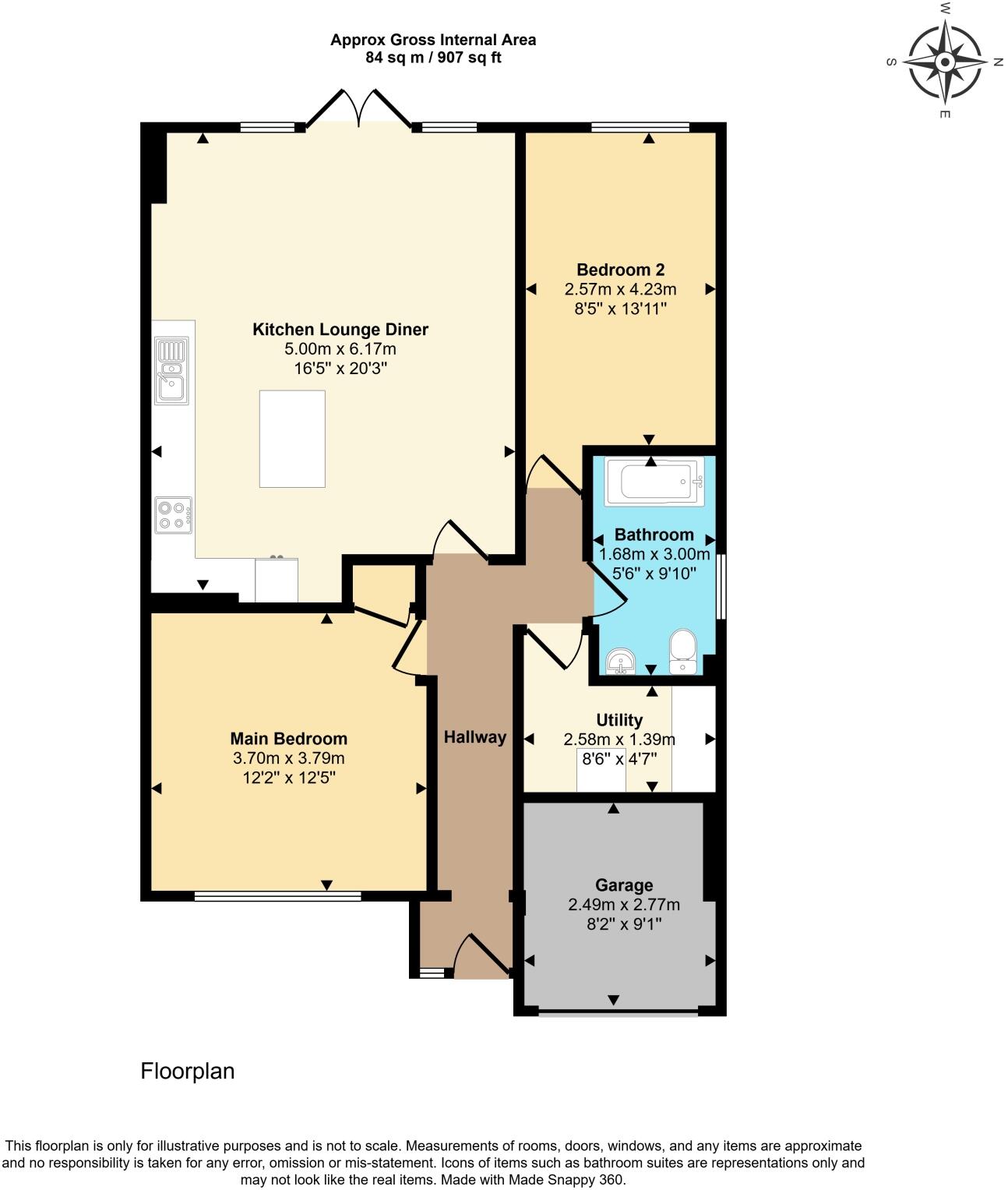 38, Edgeworth Drive, Carterton, OX18  floorplan