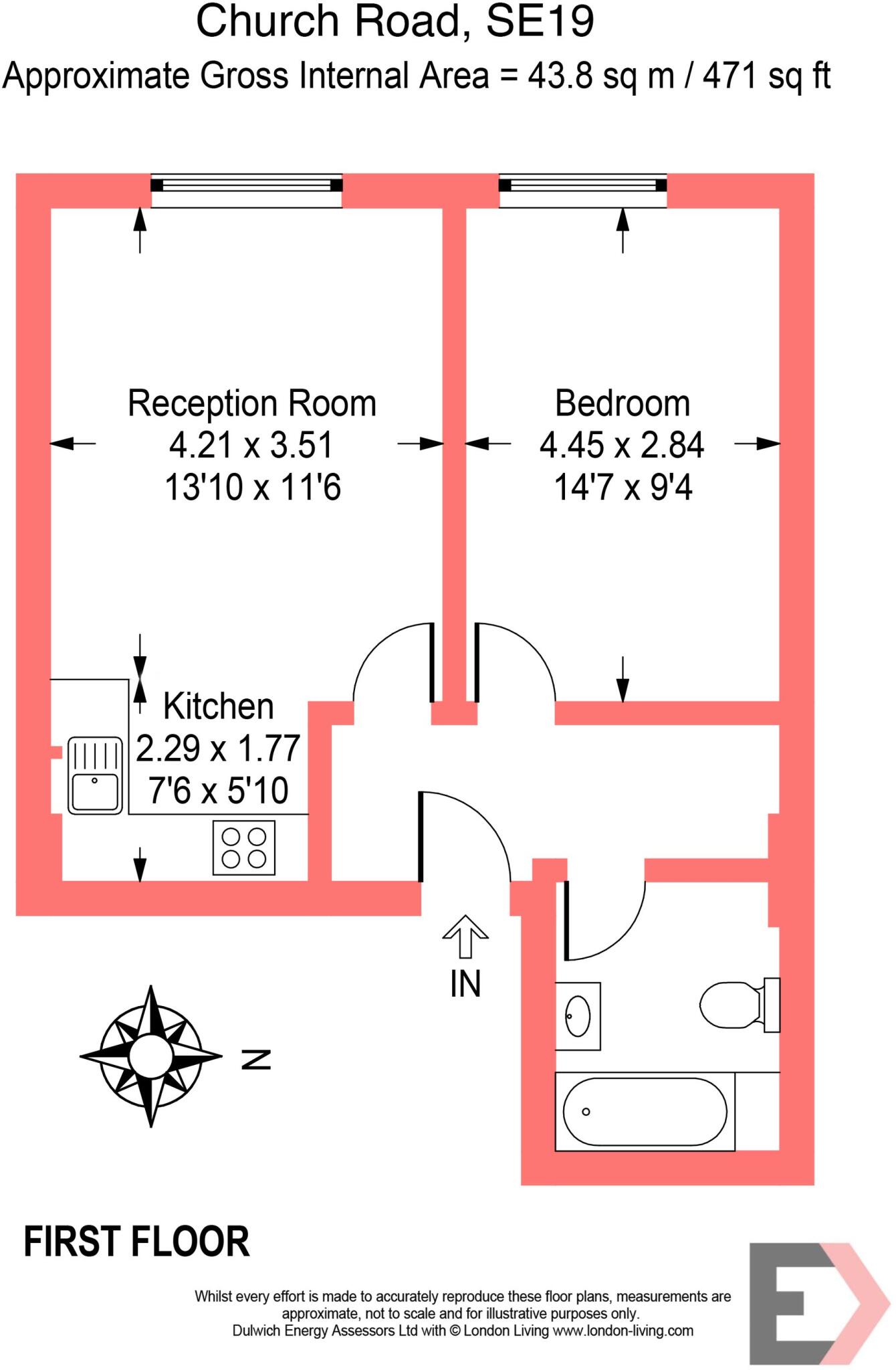 Church Road, London, SE19 floorplan