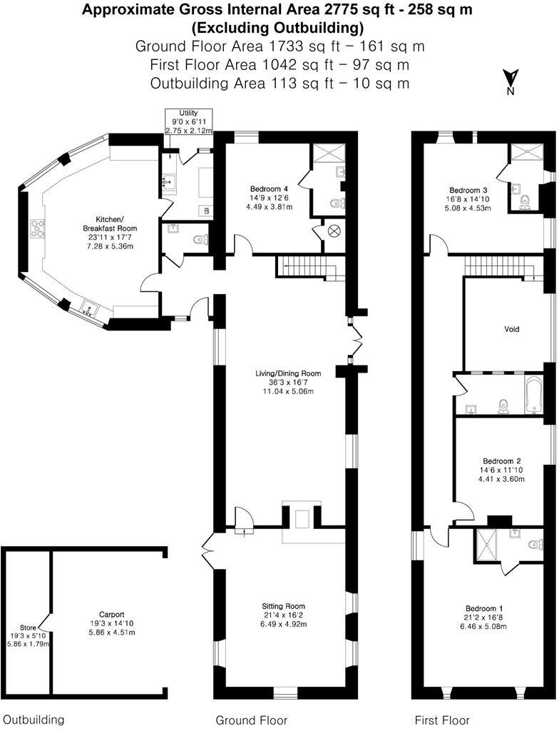 Livaton Barns, South Tawton, Okehampton floorplan