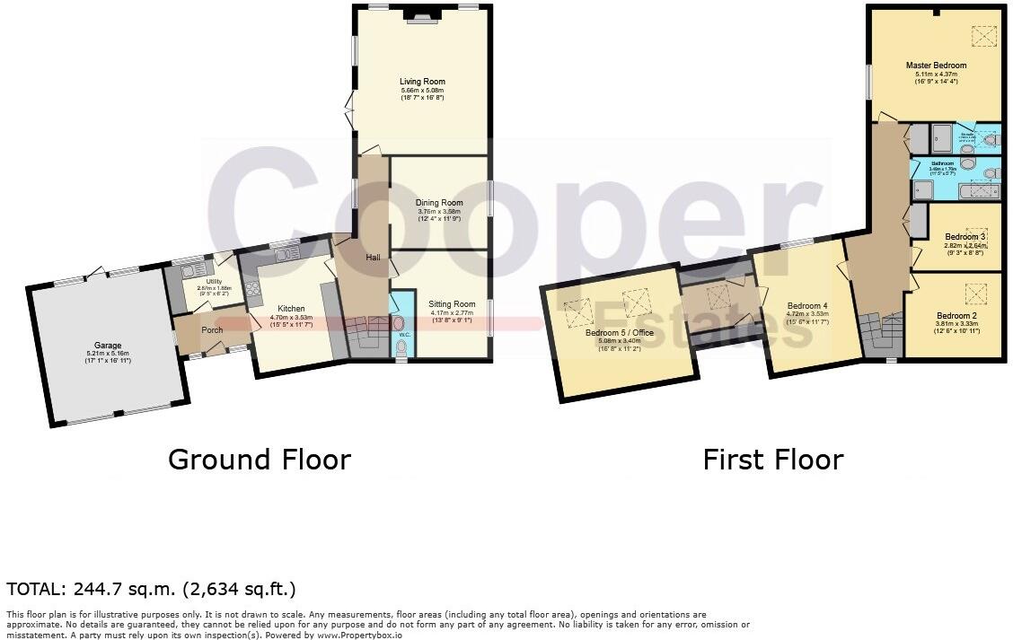 Long Lane, Billesdon floorplan