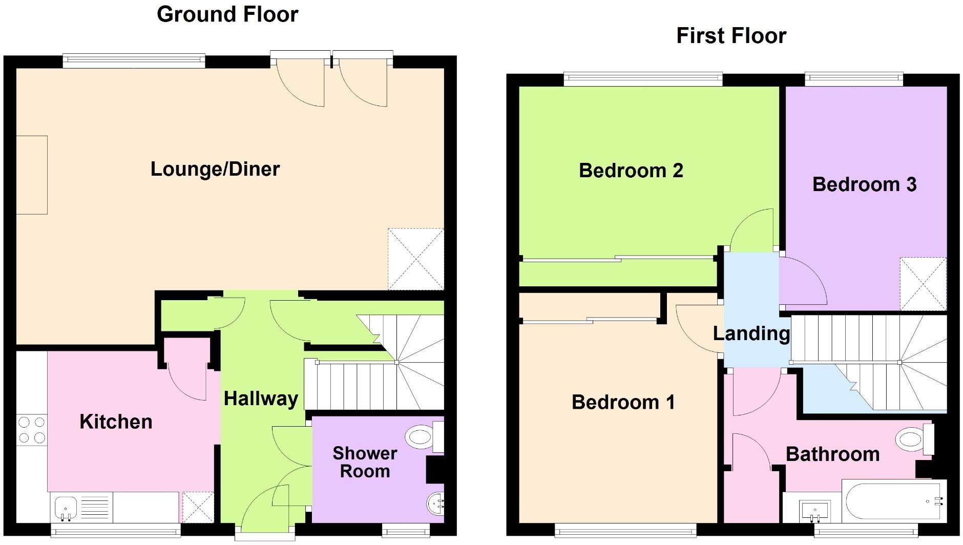 Church Street, Eastbourne, East Sussex, BN20 floorplan