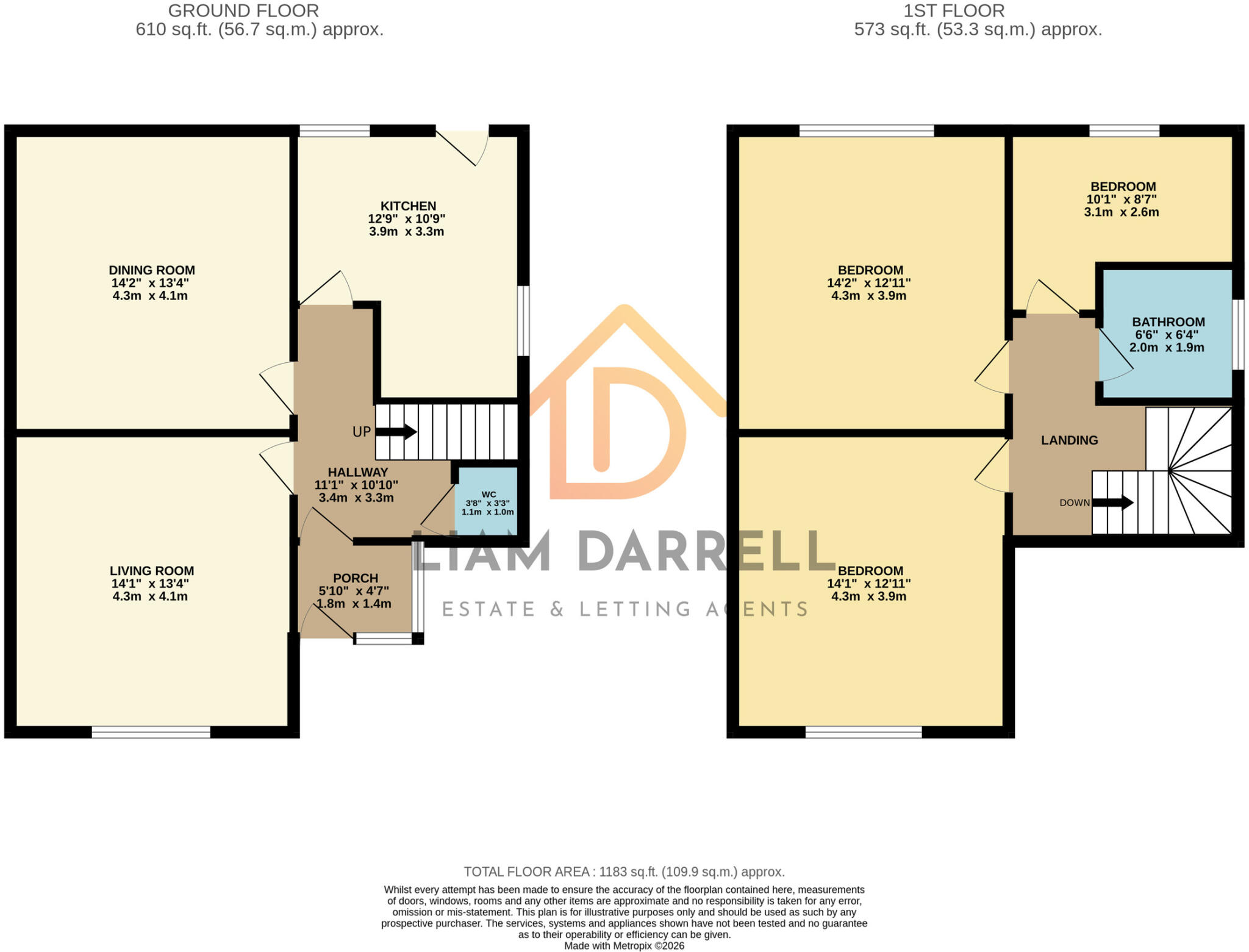Station House, Hayburn Wyke, Cloughton, Scarborough, North Yorkshire floorplan
