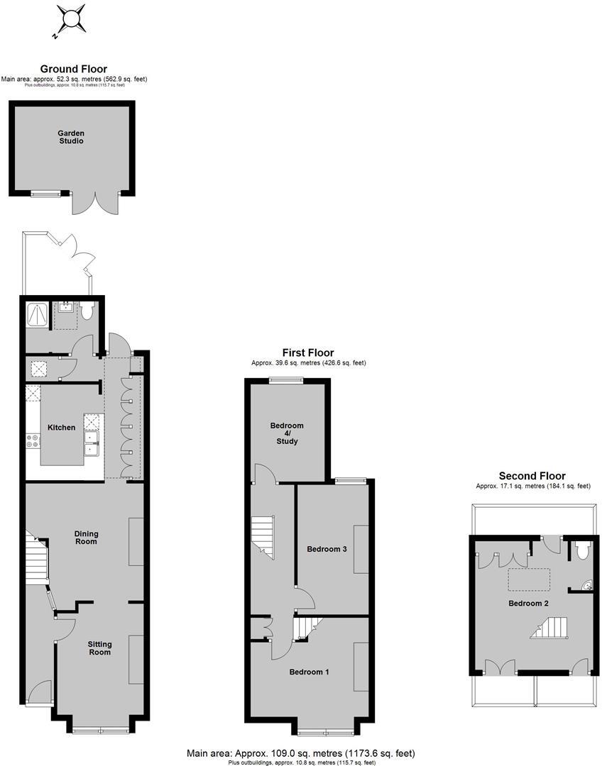 Warwick Road, Whitstable floorplan