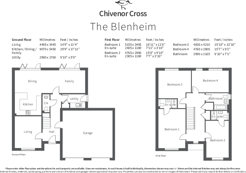 Chivenor Cross, Braunton, 
North Devon, 
EX31 4BN floorplan