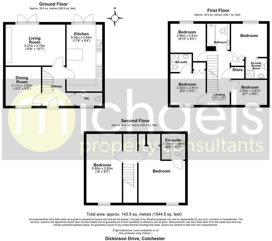Dickenson Road, Colchester , Colchester, CO4 floorplan