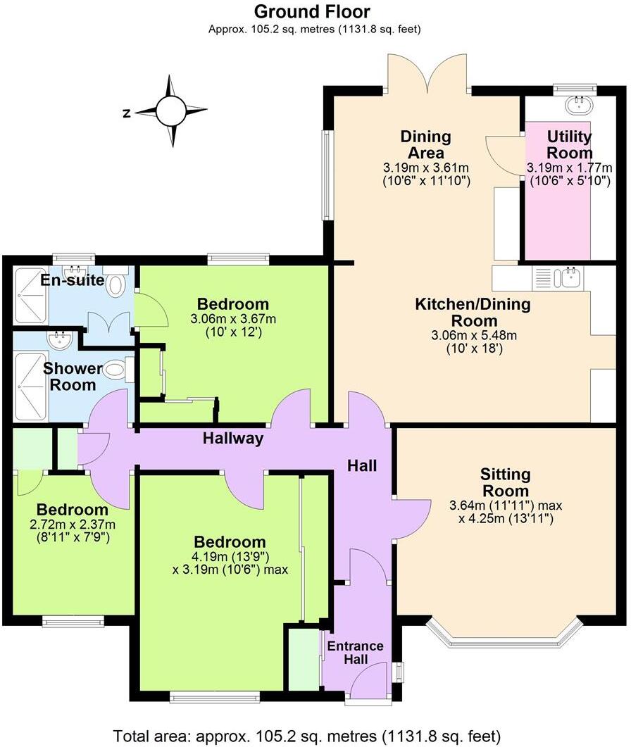 Thorney Green Road, Stowupland, Stowmarket floorplan