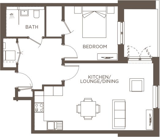 Mount Battenhall Retirement Village, Battenhall Avenue, Worcester, Worcestershire, WR5 2JD floorplan