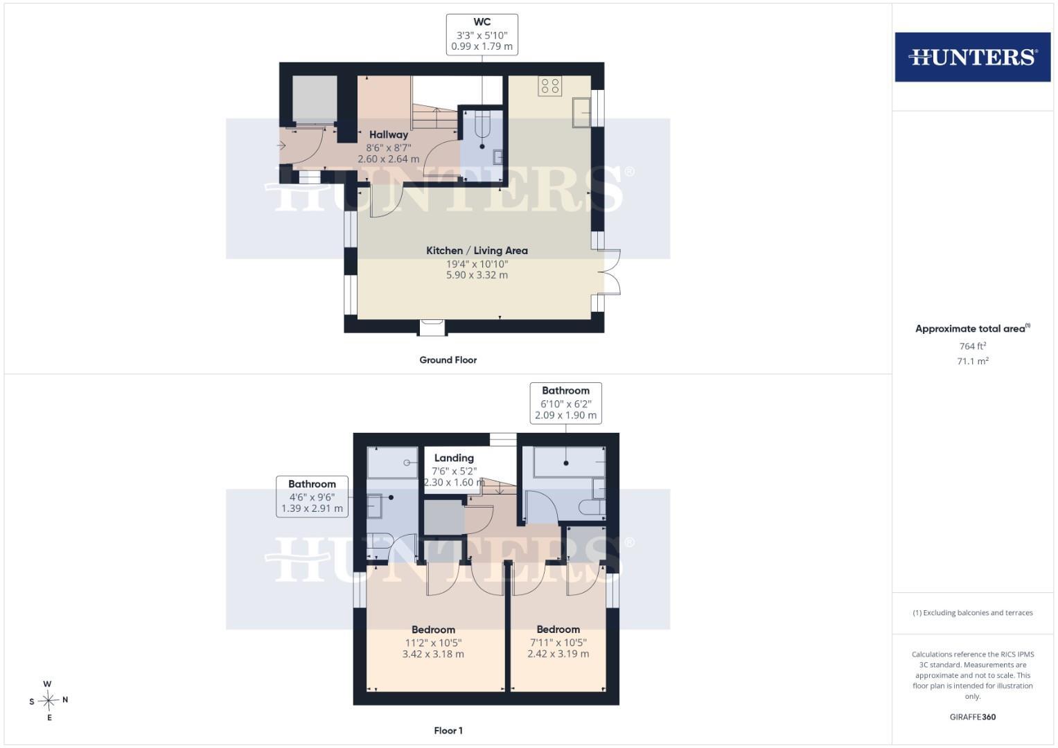 Seaford Avenue, Moor Road, Filey floorplan