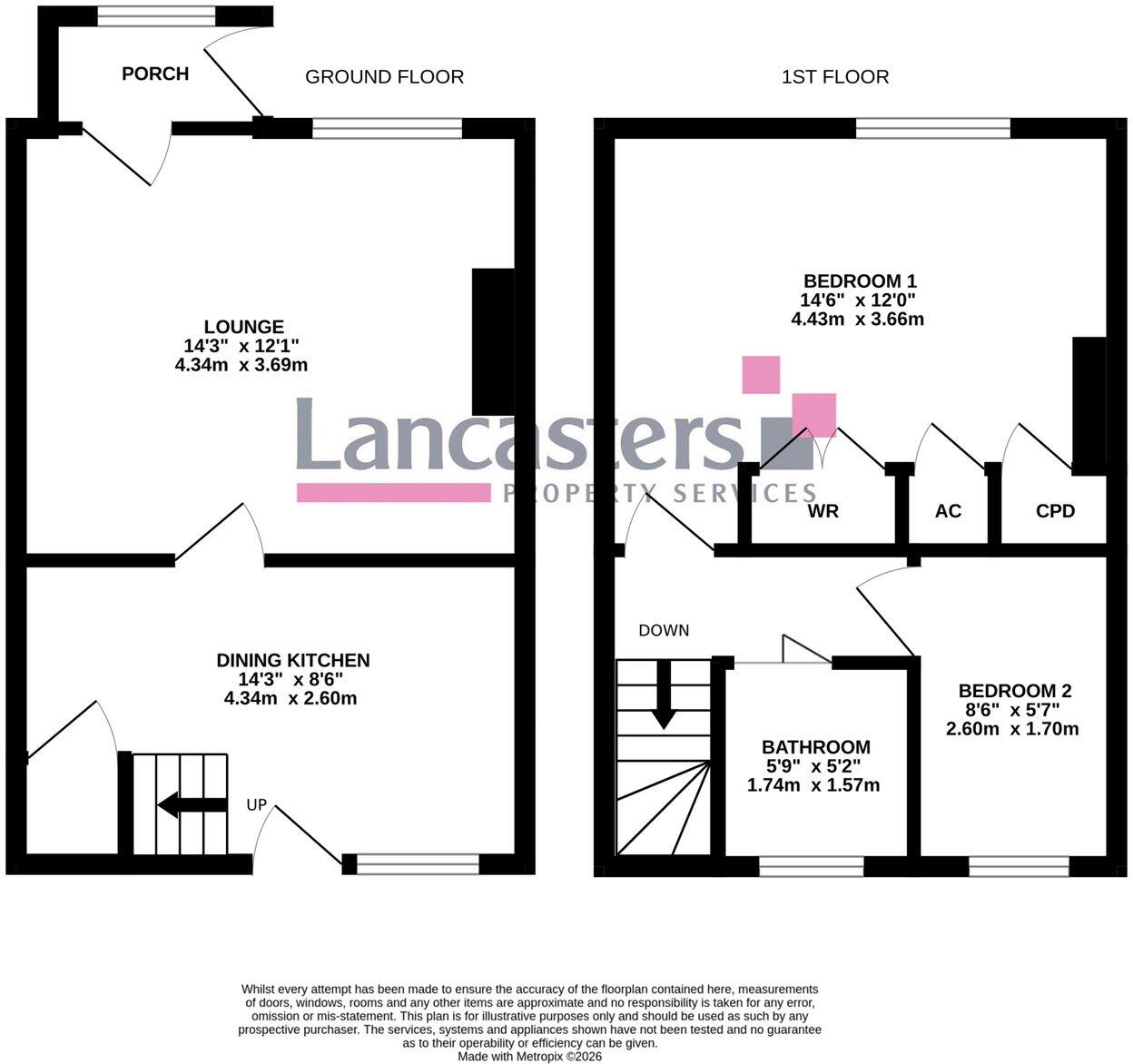Sackup Lane, Darton, S75 floorplan