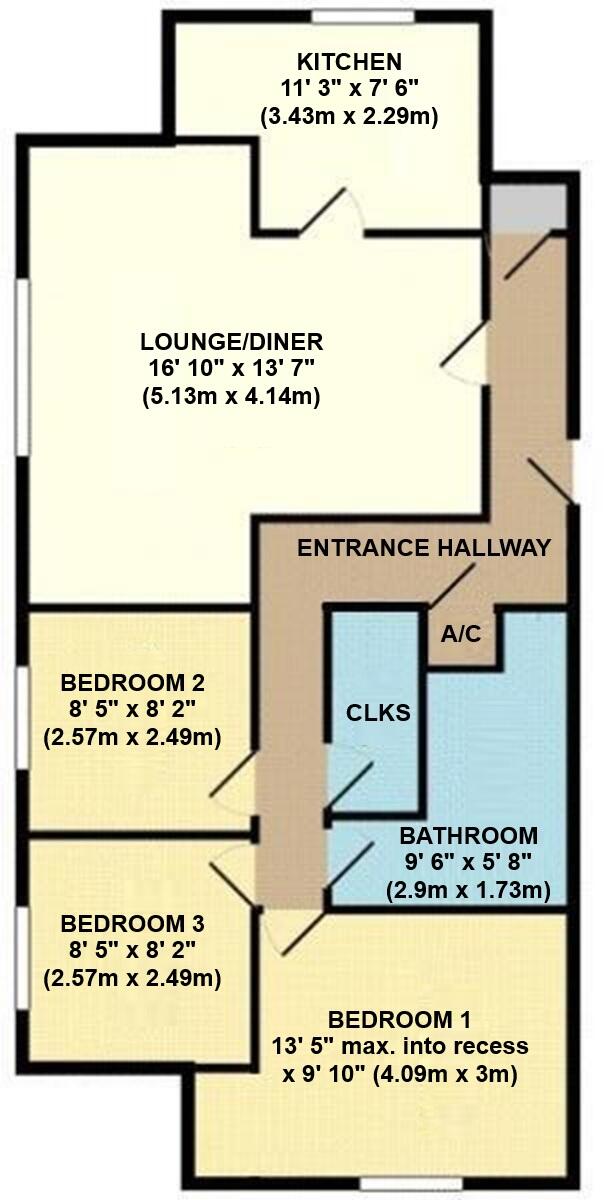 Chorley Close, Oakdale floorplan
