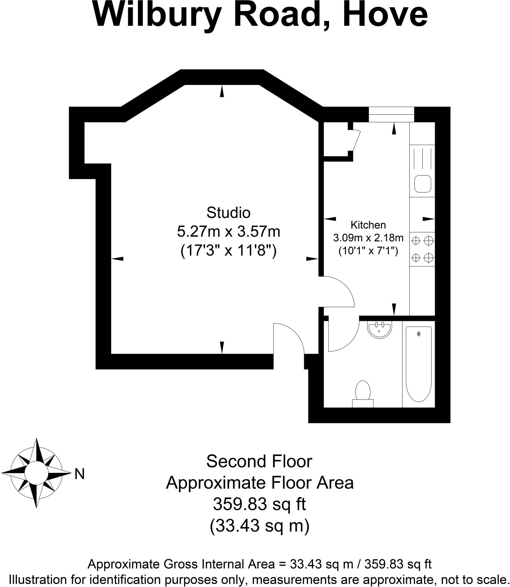 Selborne Road, Hove, BN3 floorplan