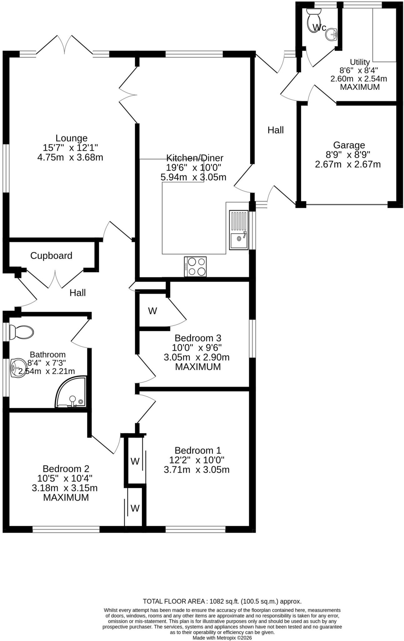 Compit Hills, Cromer, NR27 floorplan