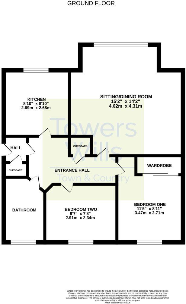 Tithe Court, Yeovil, Somerset, BA20 floorplan