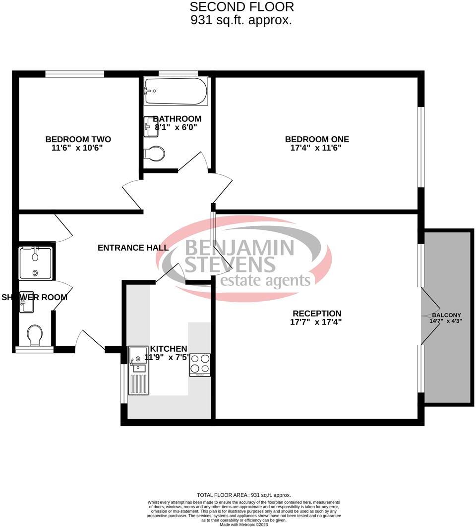 Stonegrove, Edgware floorplan